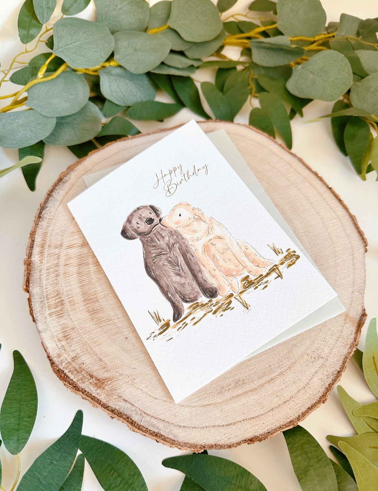 Labrador Birthday Card