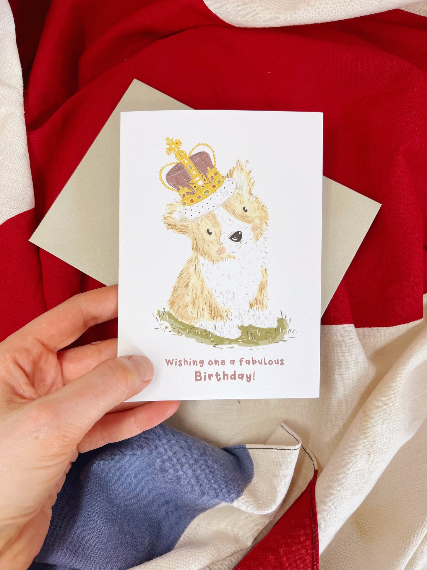 Corgi Birthday Card