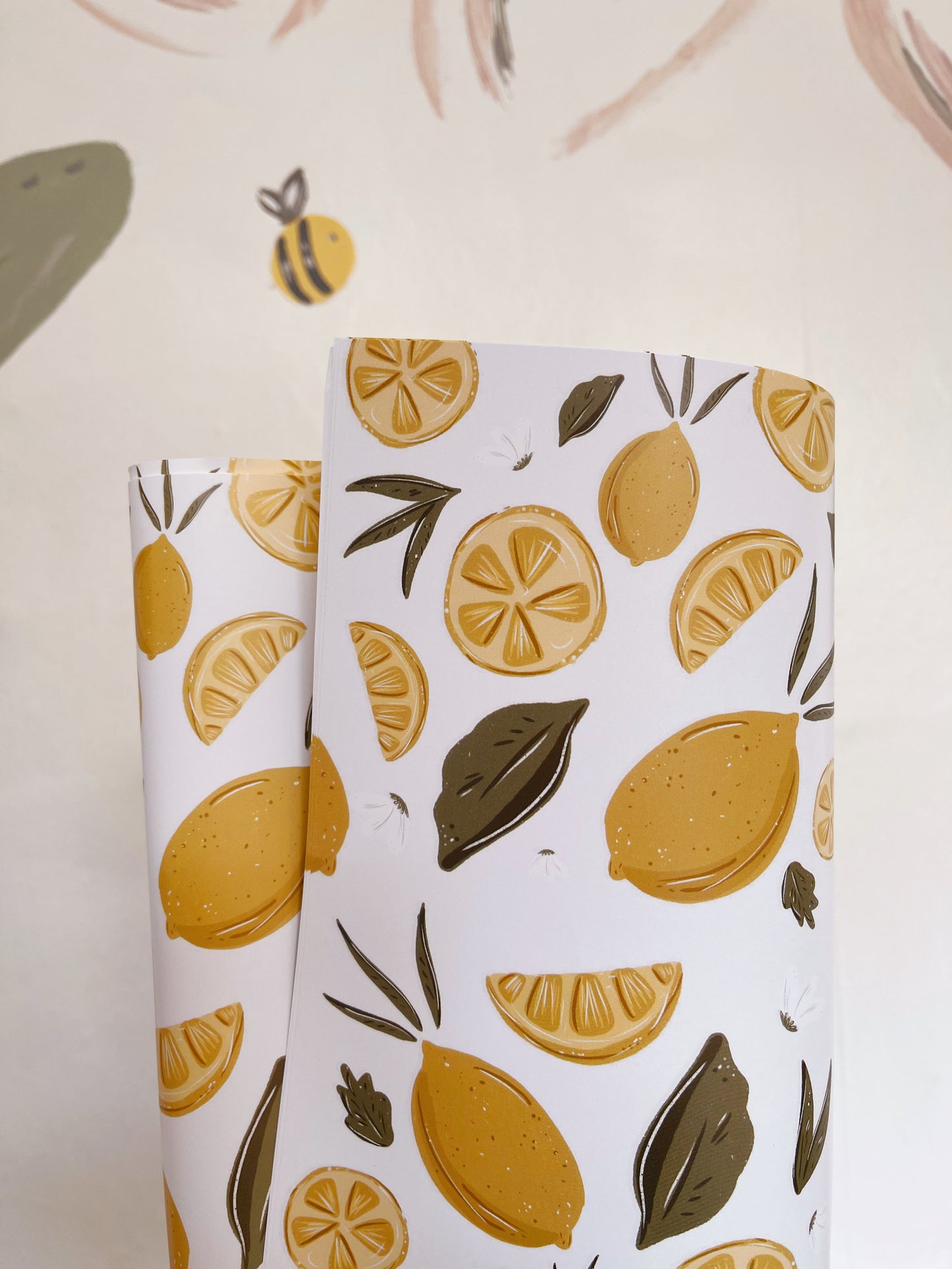 Lemon Wrapping Paper
