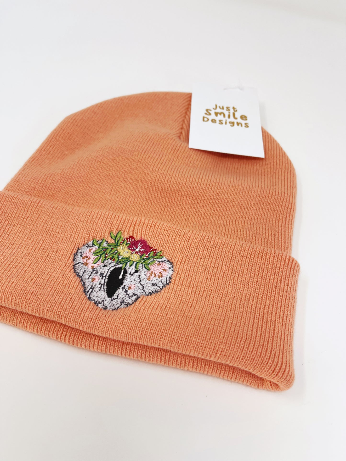 Koala Embroidered Beanie