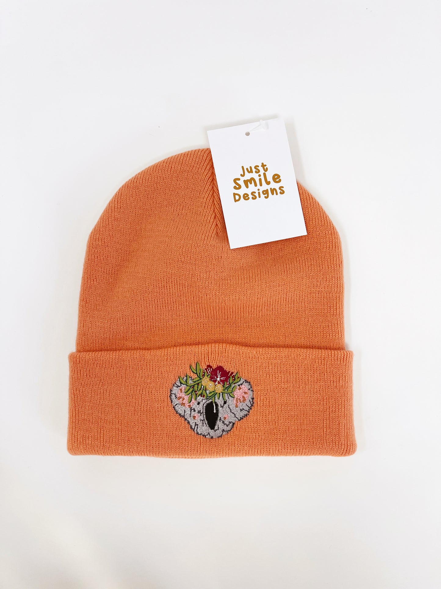 Koala Embroidered Beanie
