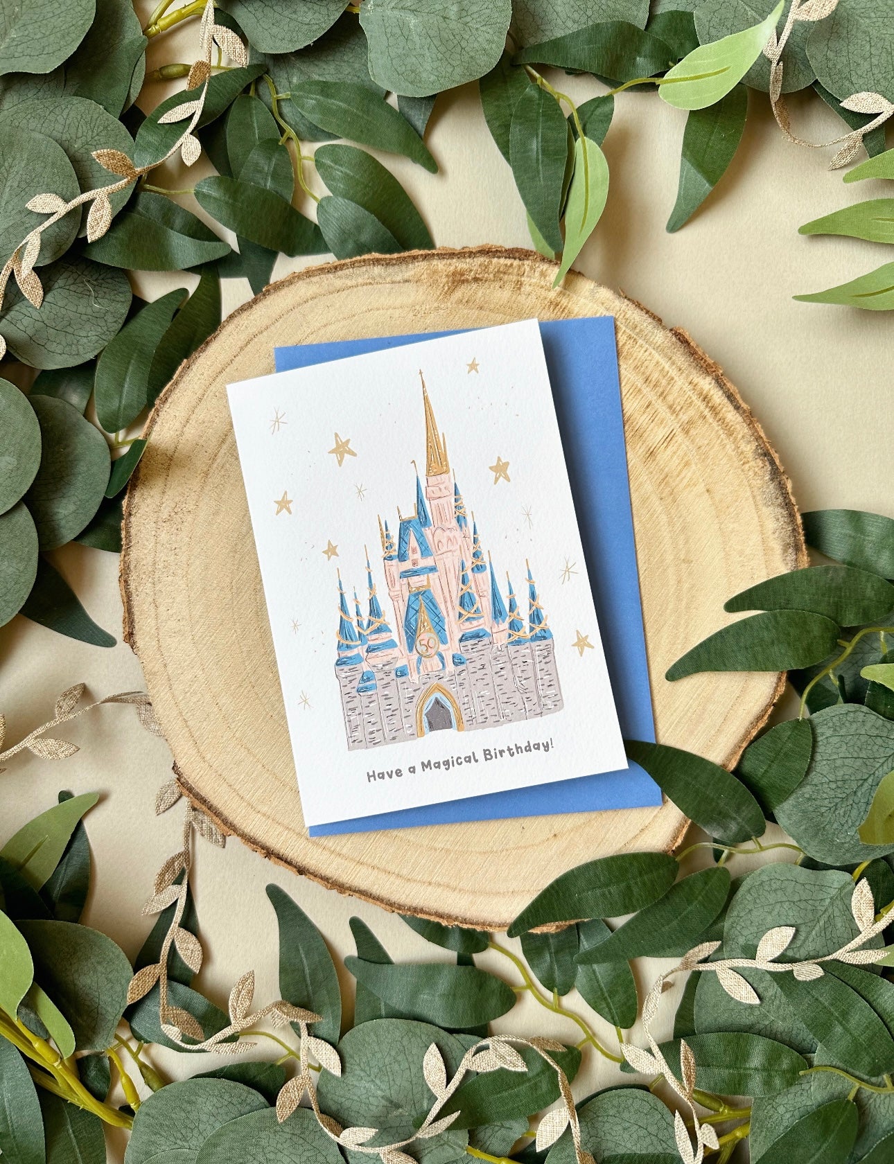 Castle Birthday Card