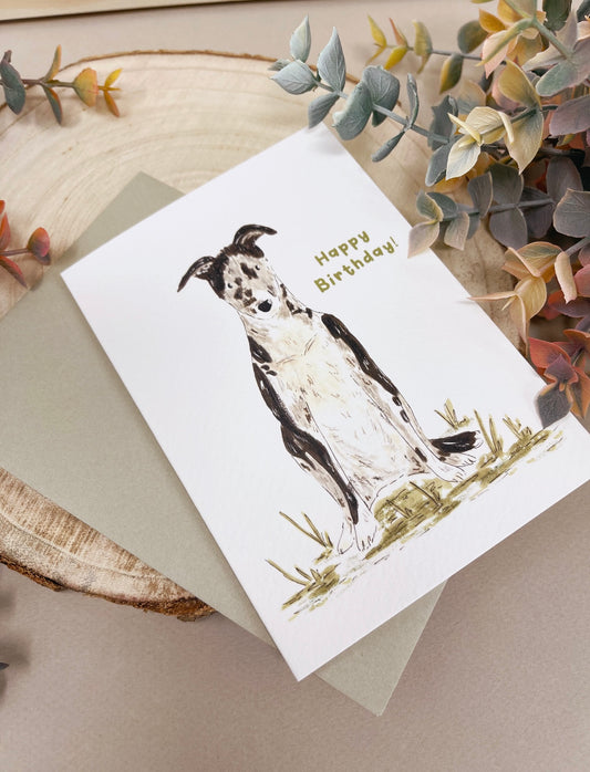 Dog Birthday Card