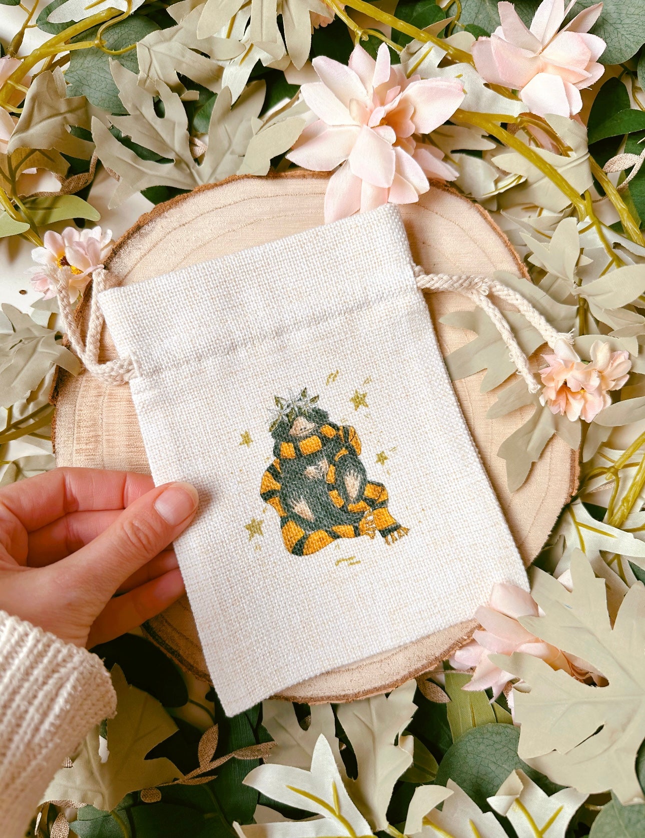 Platypus Drawstring Bag