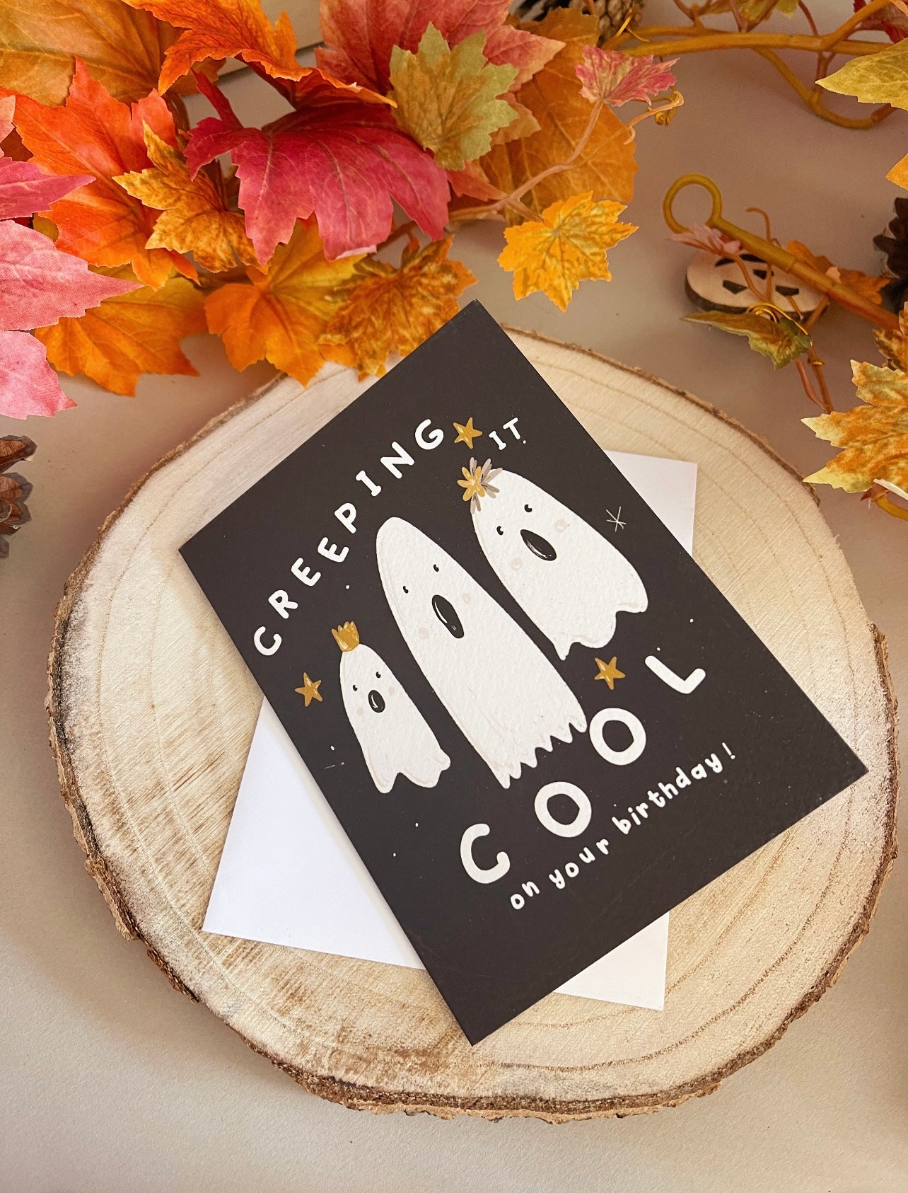 Ghost Birthday Card