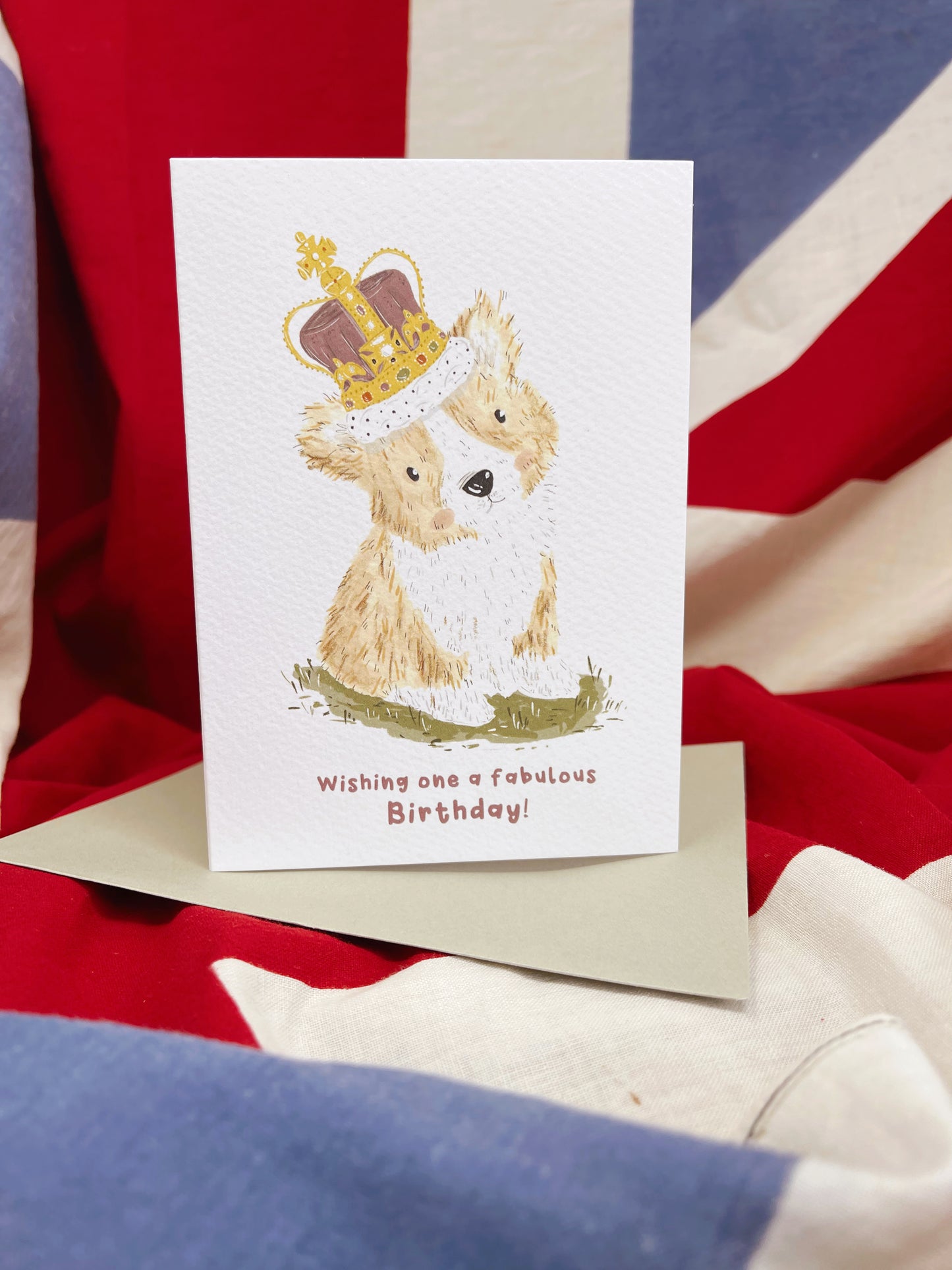 Corgi Birthday Card
