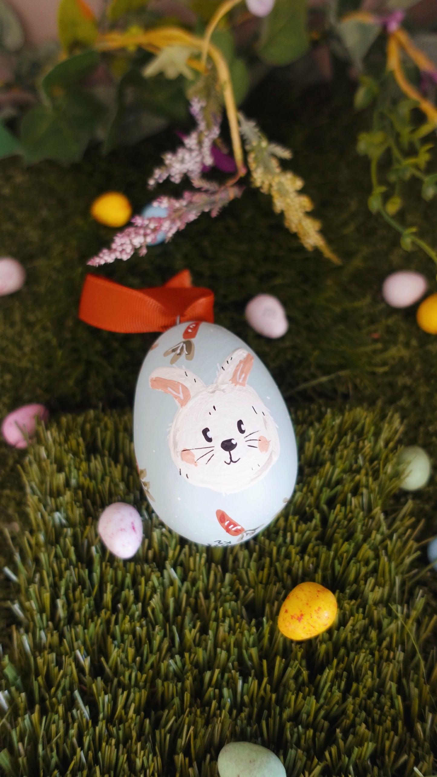 Rabbit Egg - sky blue