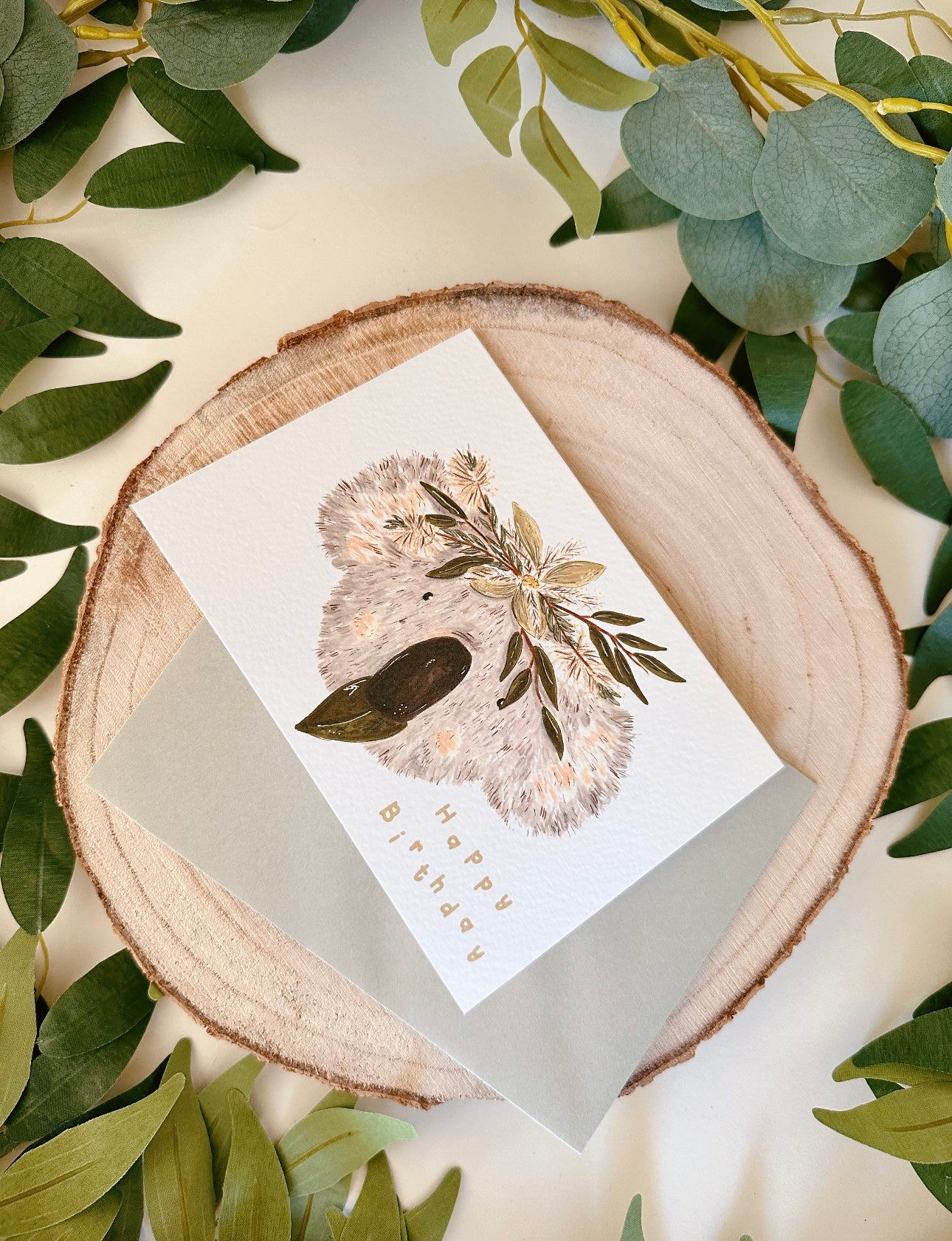 Koala Birthday Card