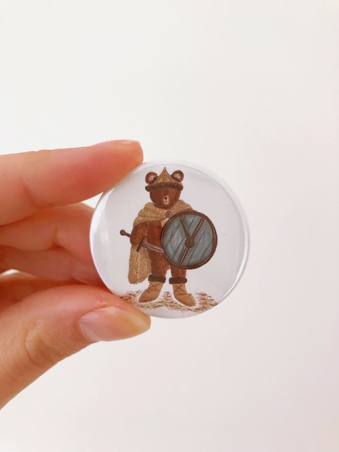 Viking Bear Badge