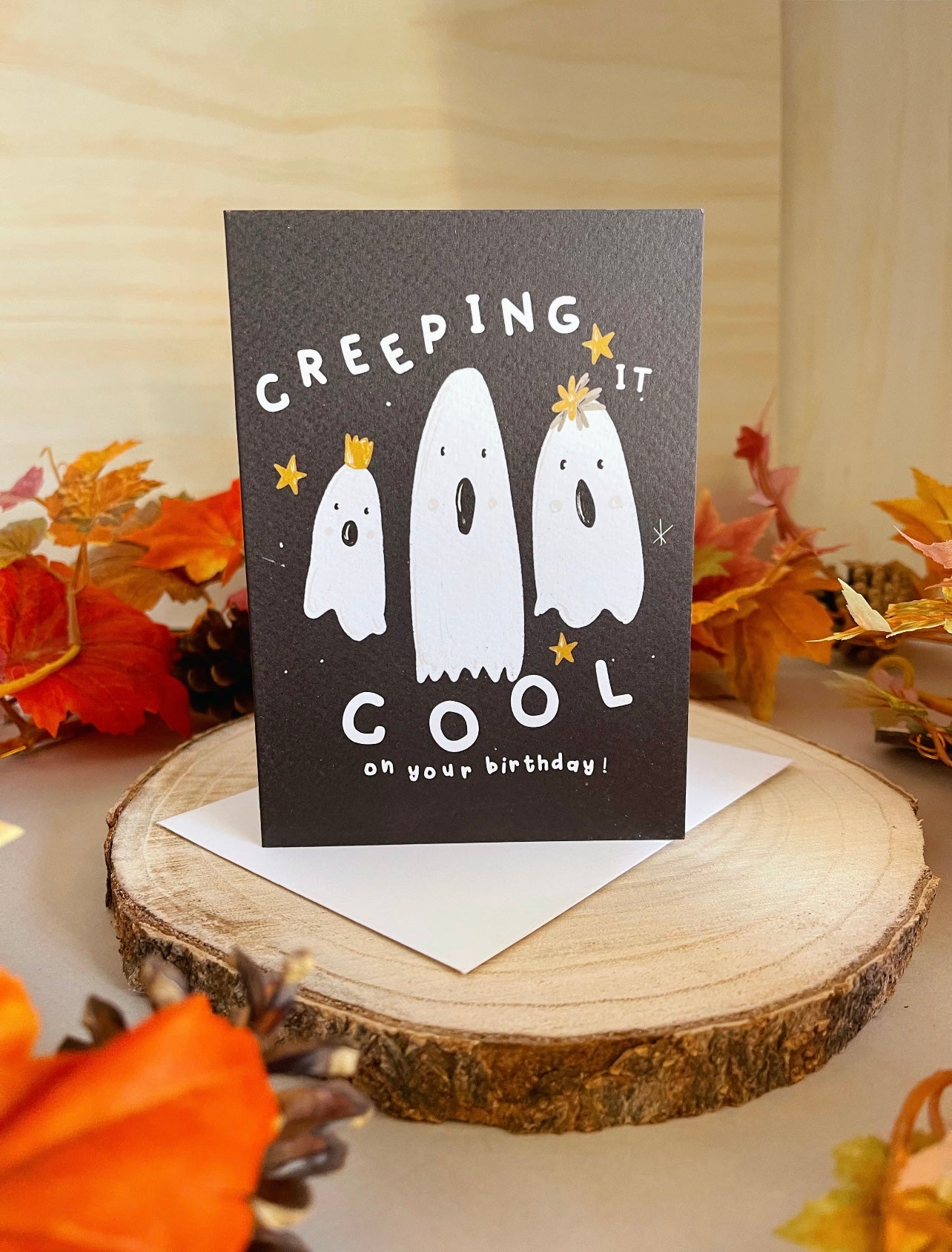 Ghost Birthday Card