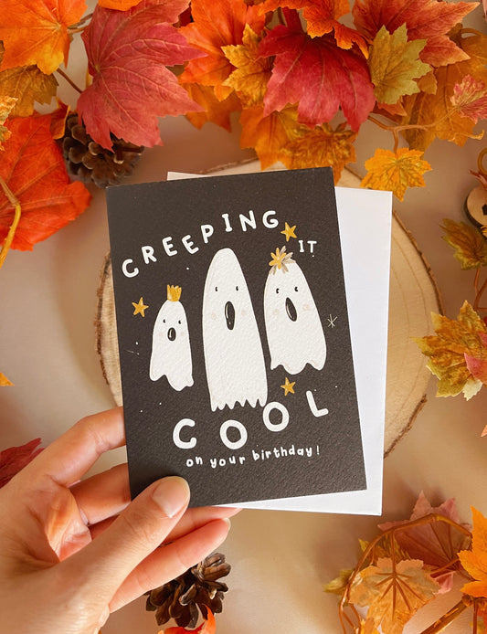 Ghost Birthday Card