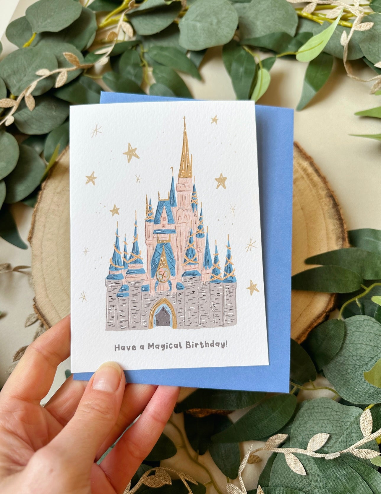 Castle Birthday Card