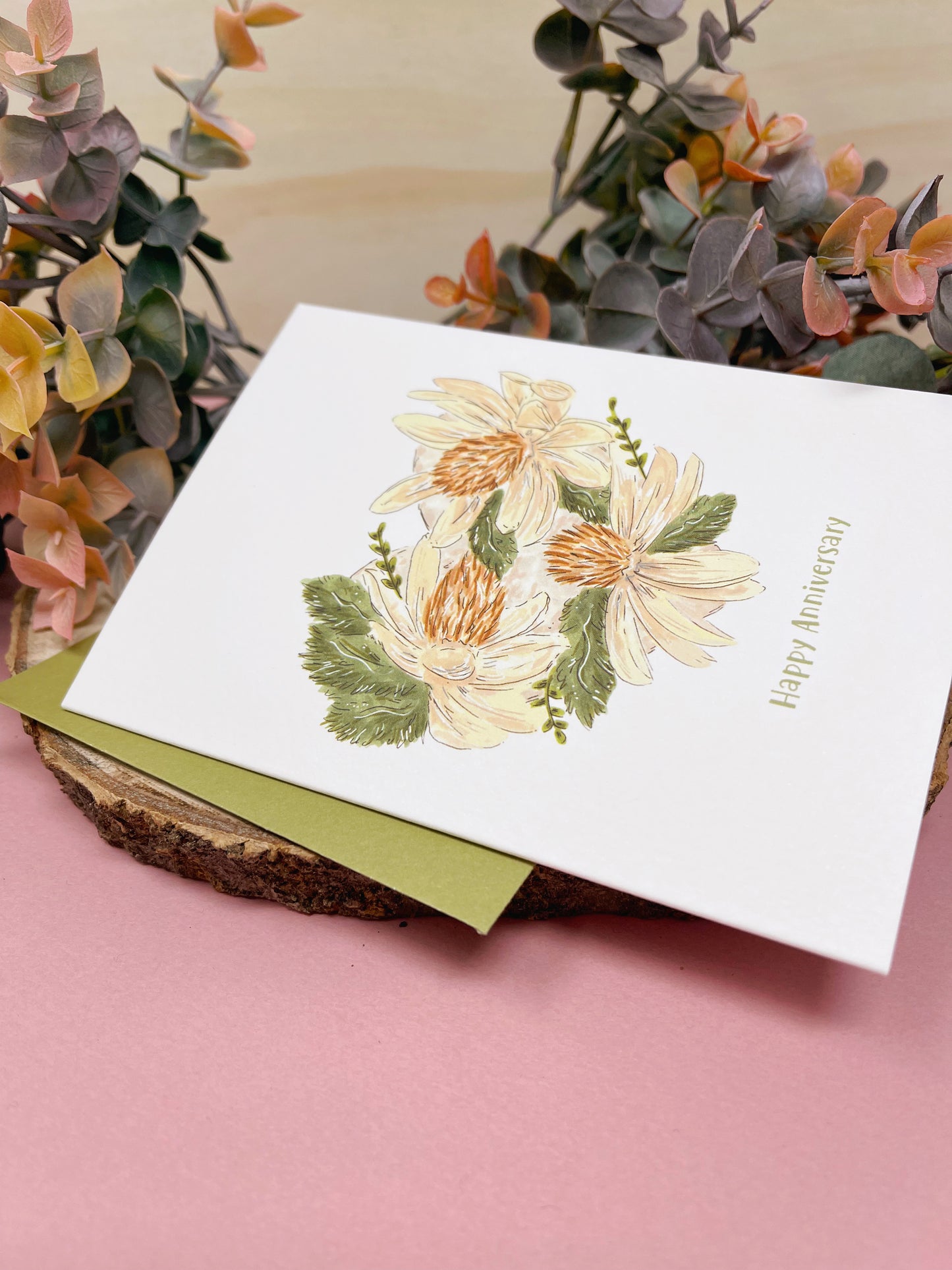 Heart Anniversary Card