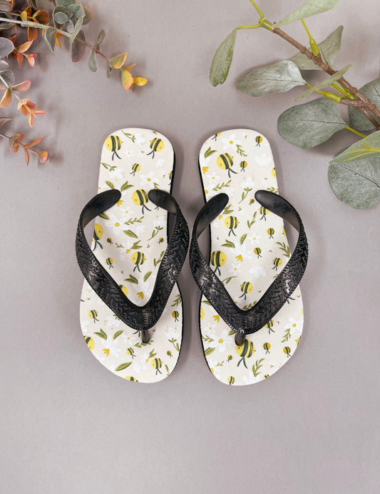 Bee Flipflops - Child