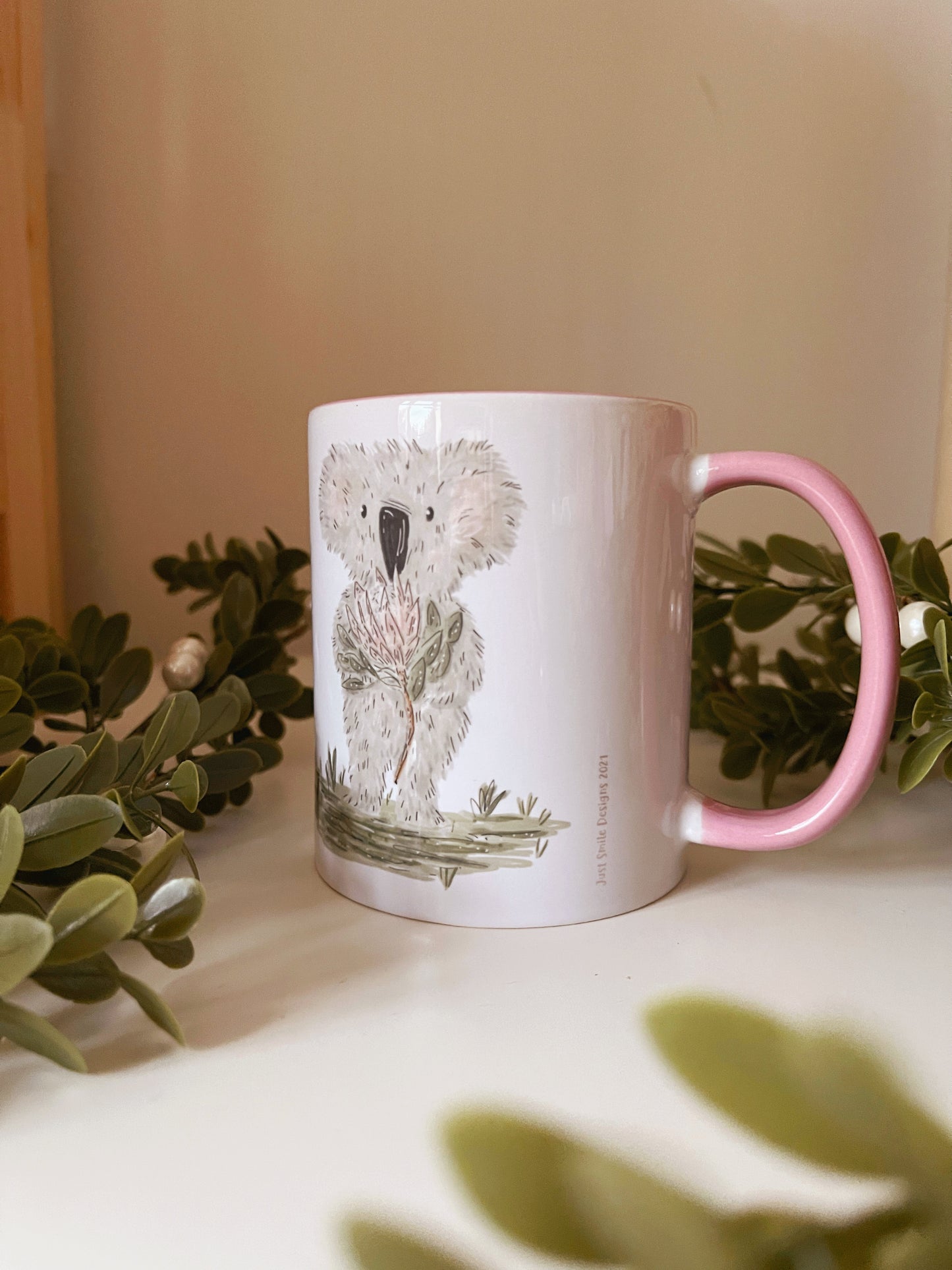 Koala Flower Mug