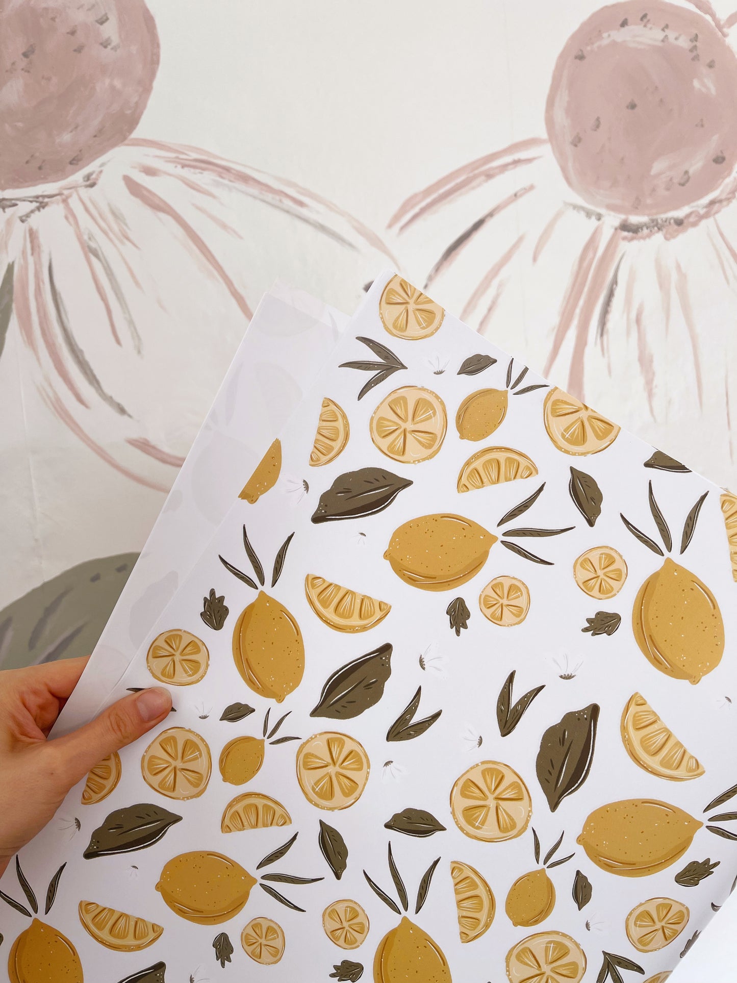 Lemon Wrapping Paper