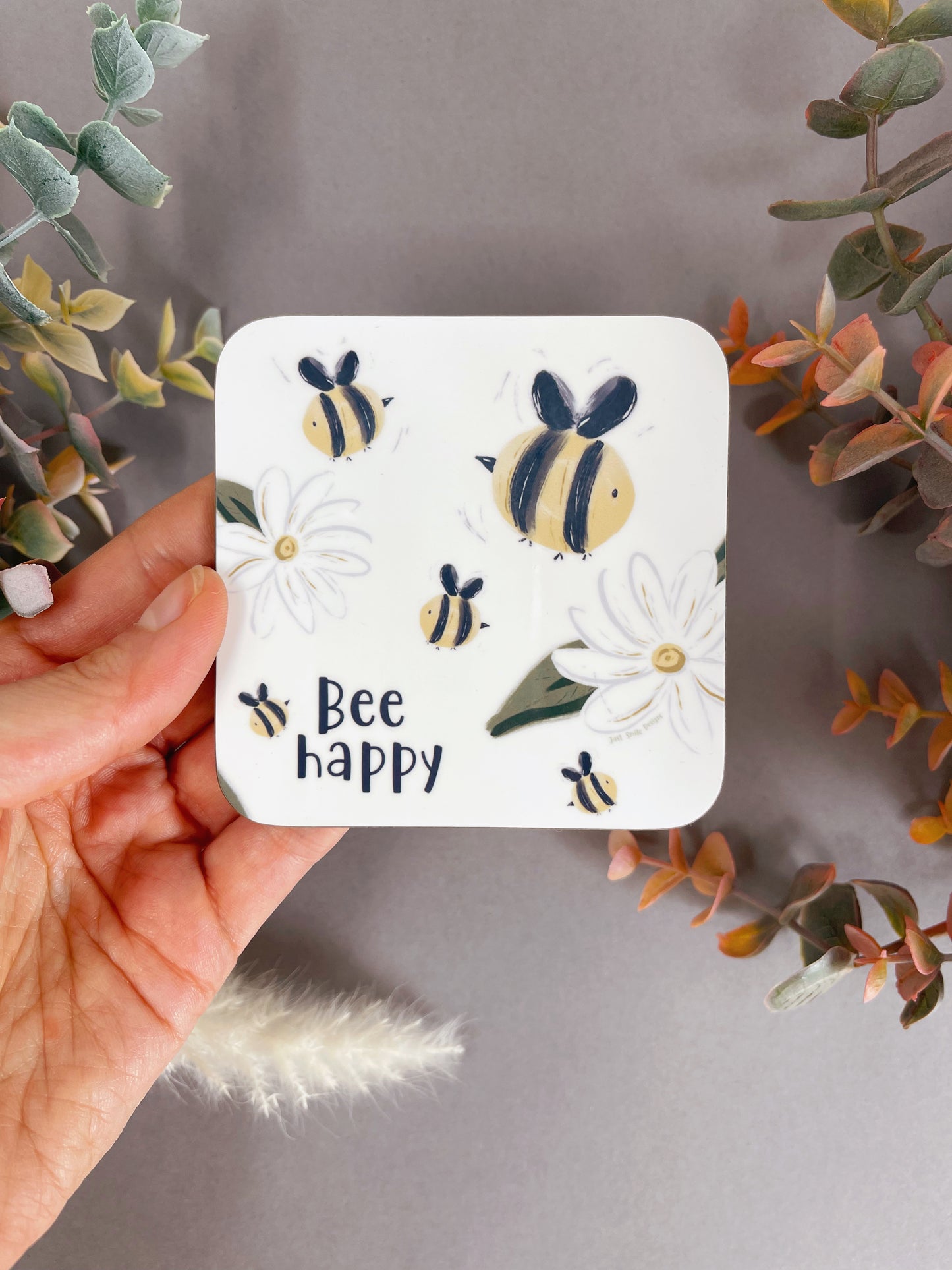 Bee Happy Coaster