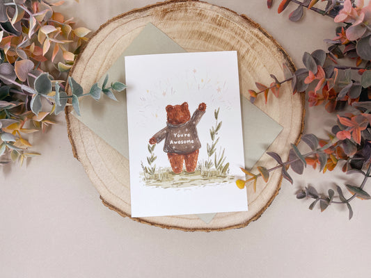 You’re Awesome Card