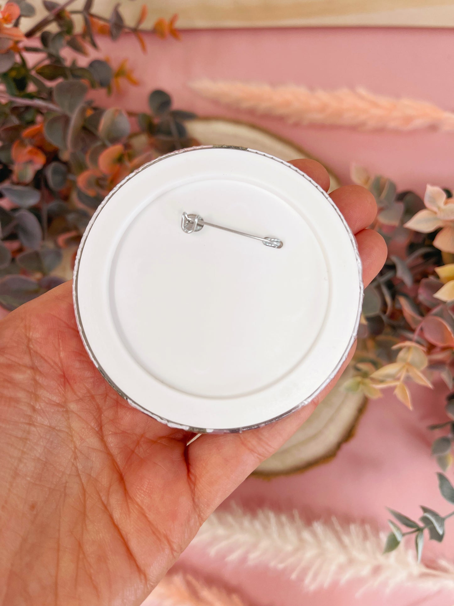 Pansy Birthday Badge