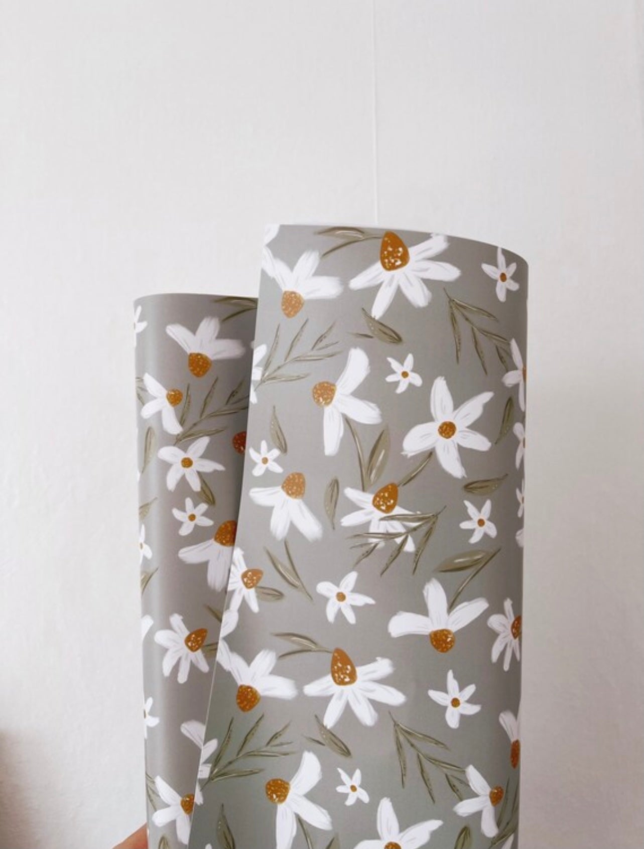Mint Daisy Wrapping Paper