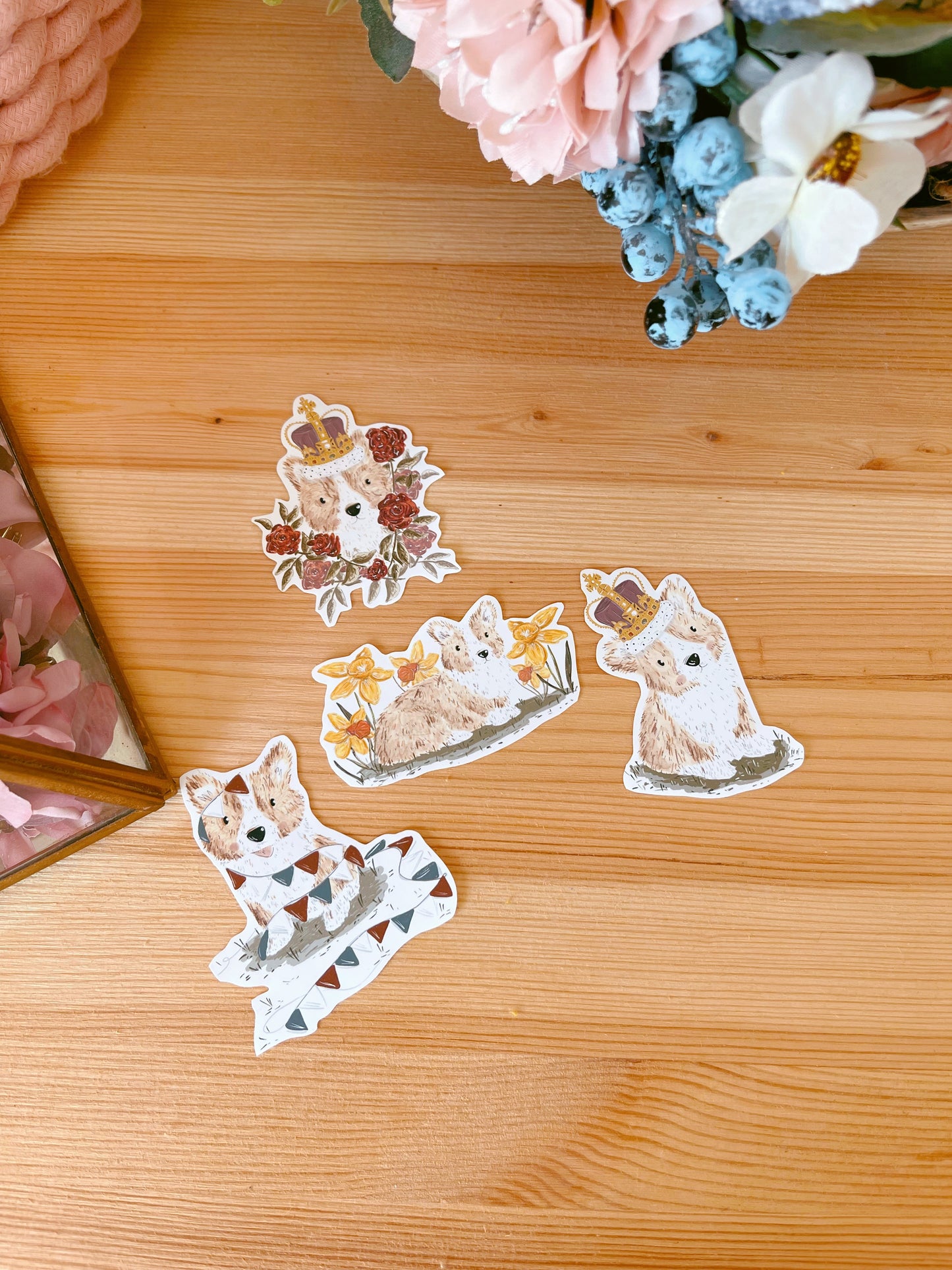 Corgi Jubilee Sticker
