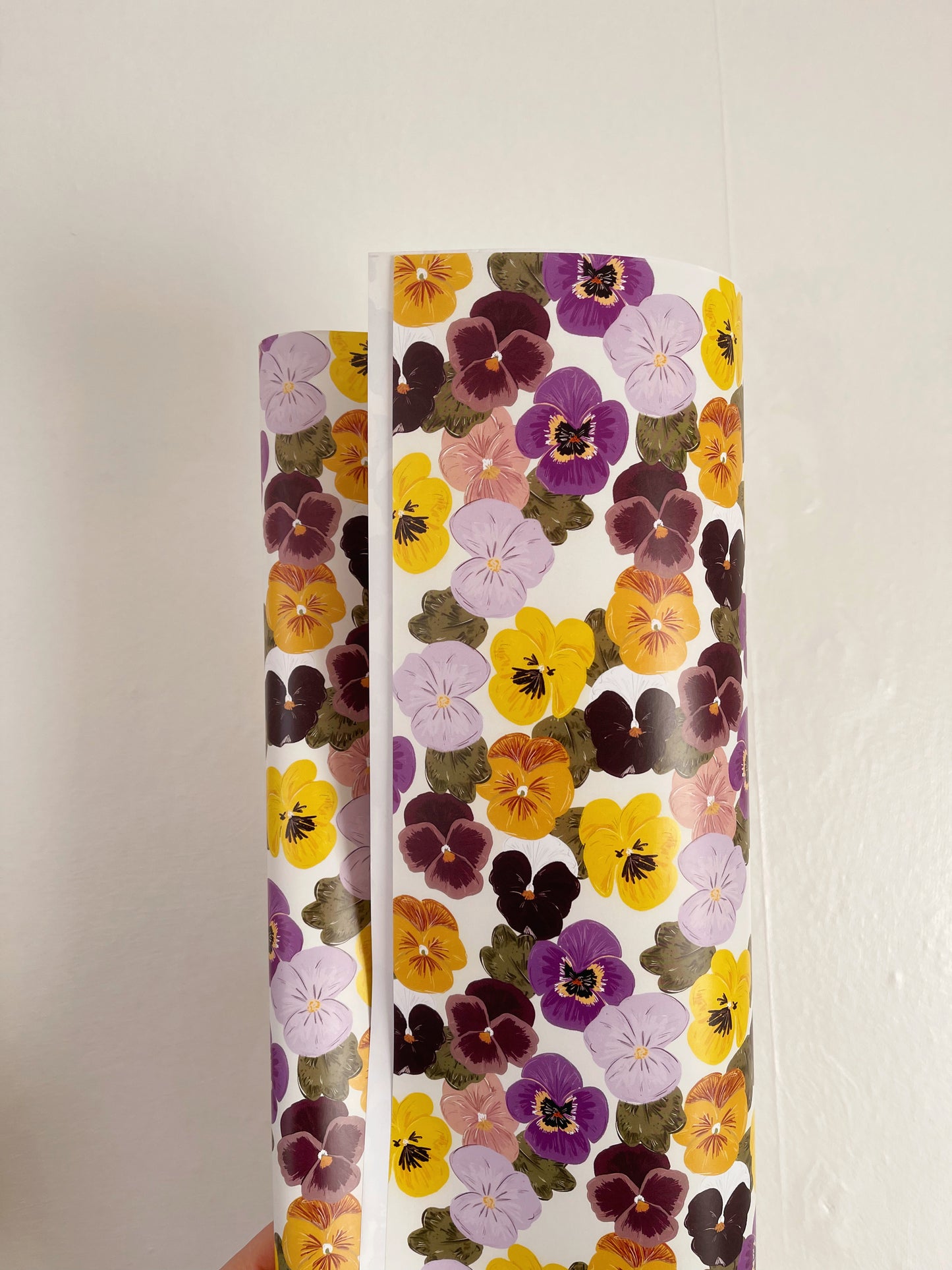Pansy Wrapping Paper