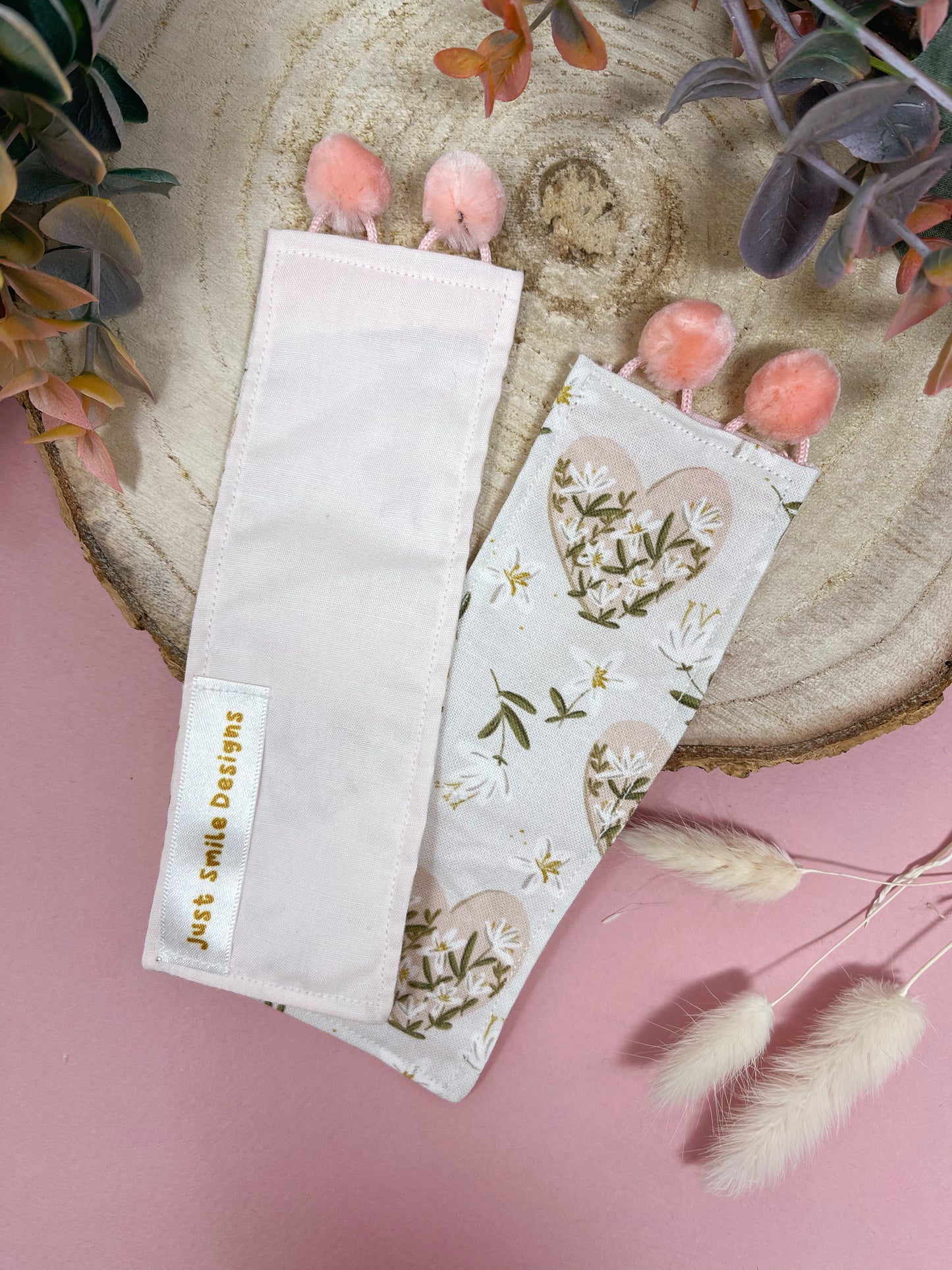 Floral Heart Bookmark