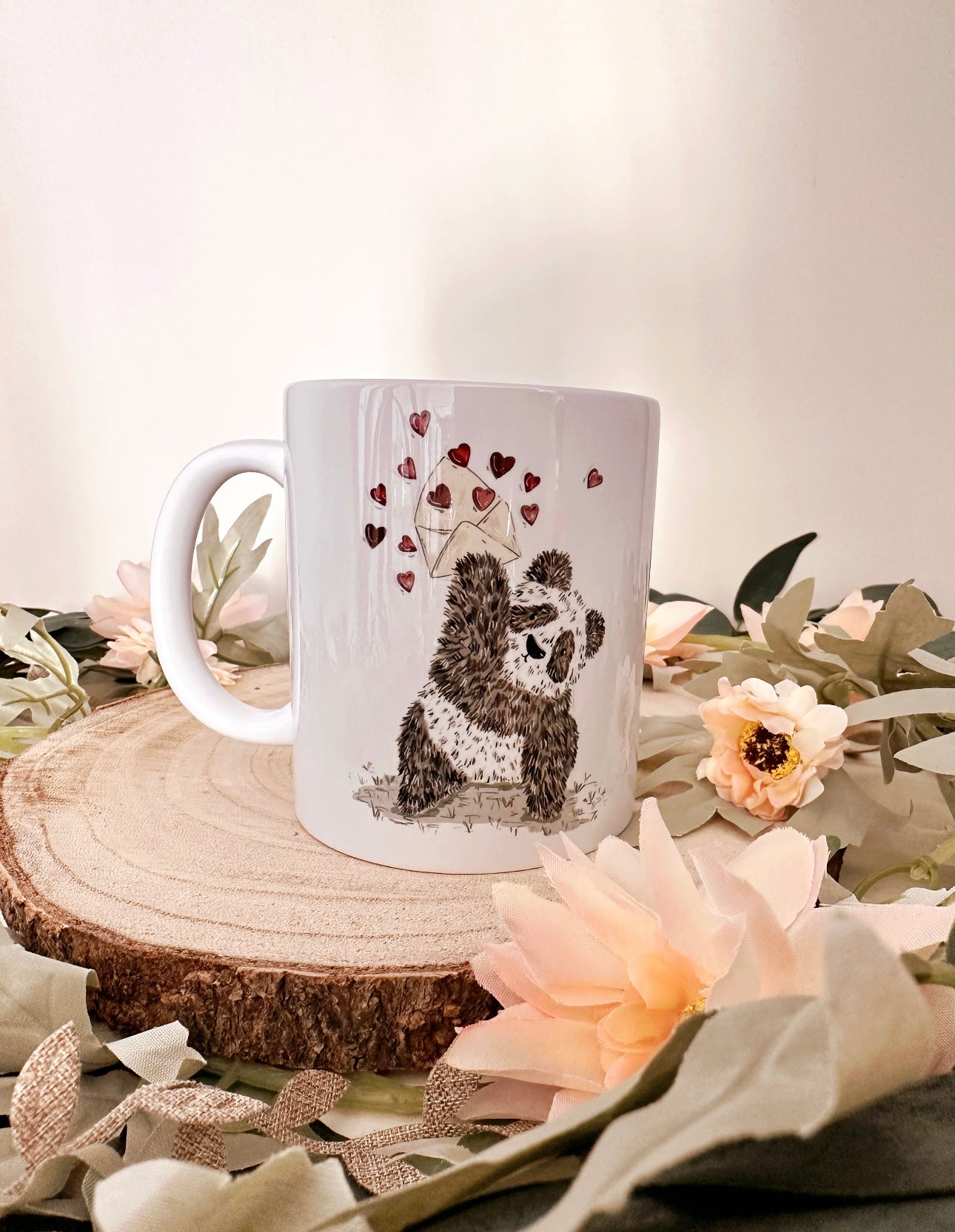Panda Love Letter Mug