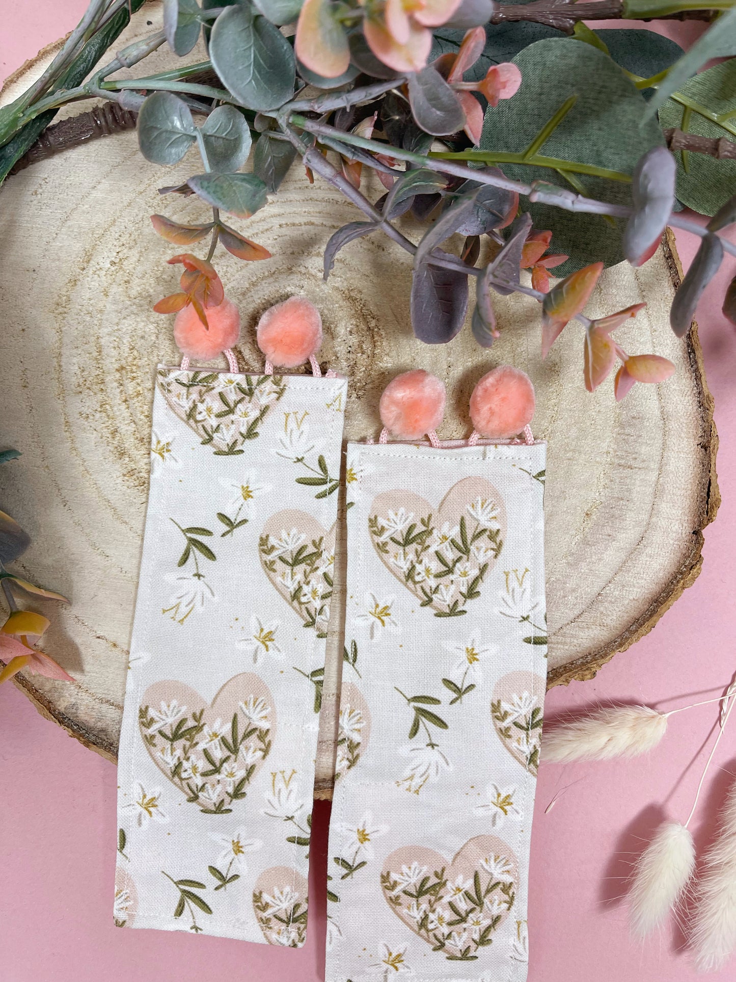 Floral Heart Bookmark