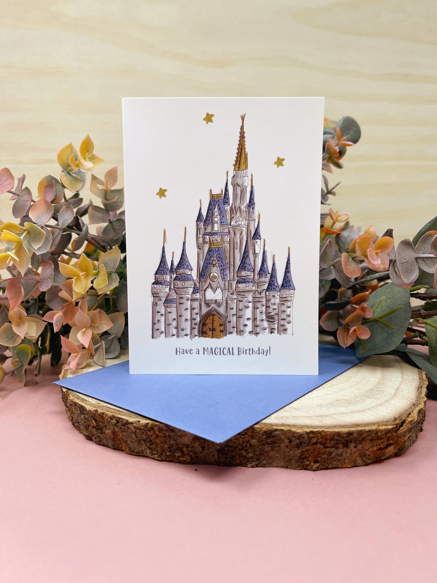 Castle Birthday Card