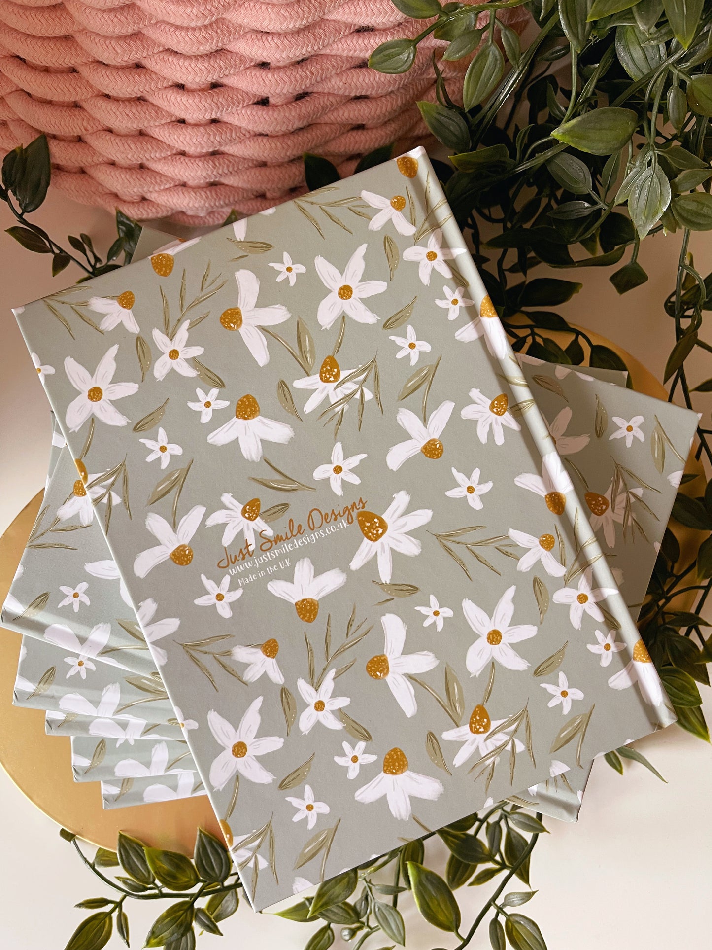 Daisy Floral Hardback Notebook