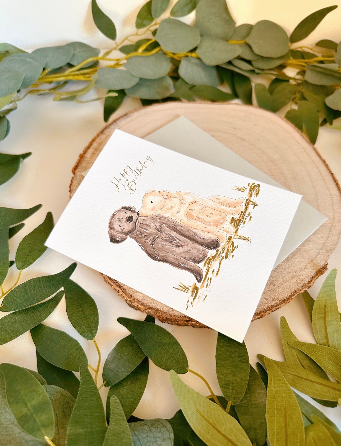 Labrador Birthday Card