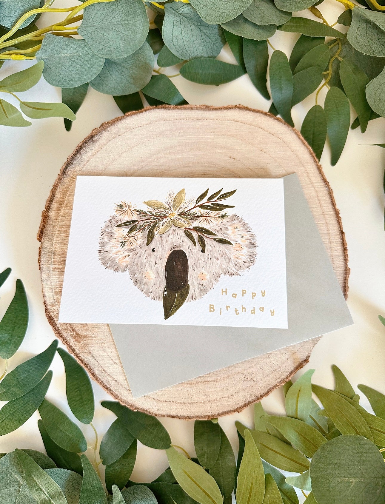 Koala Birthday Card