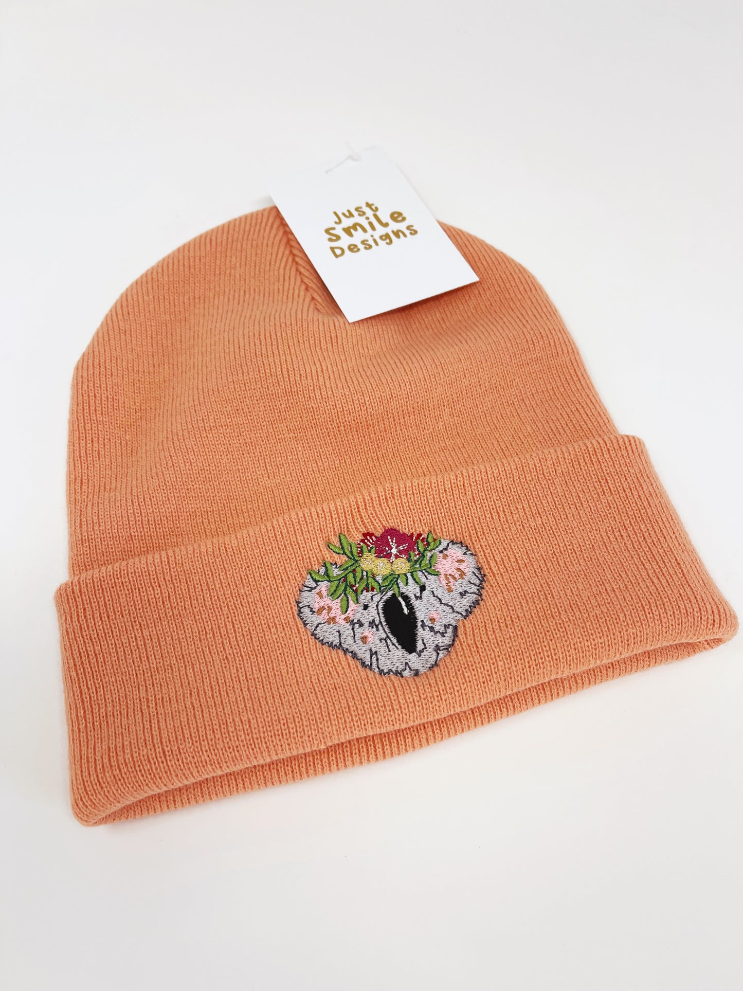 Koala Embroidered Beanie