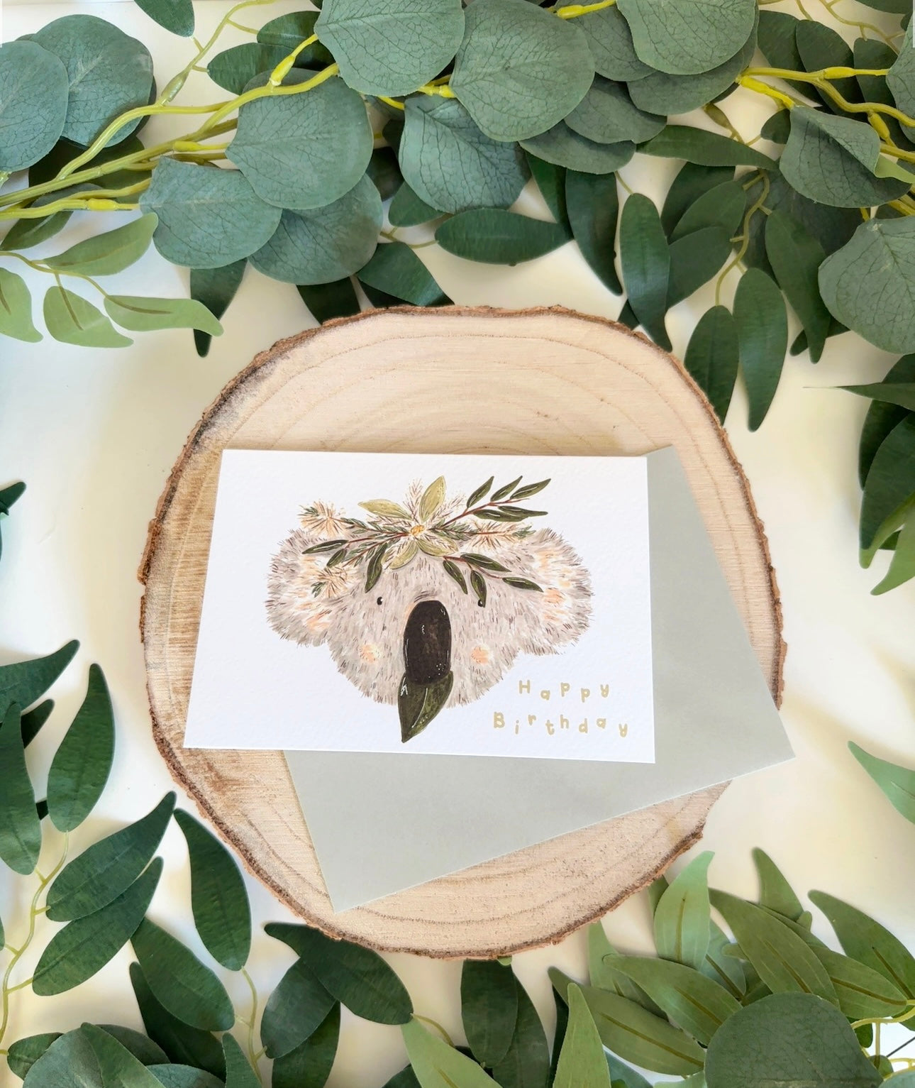 Koala Birthday Card