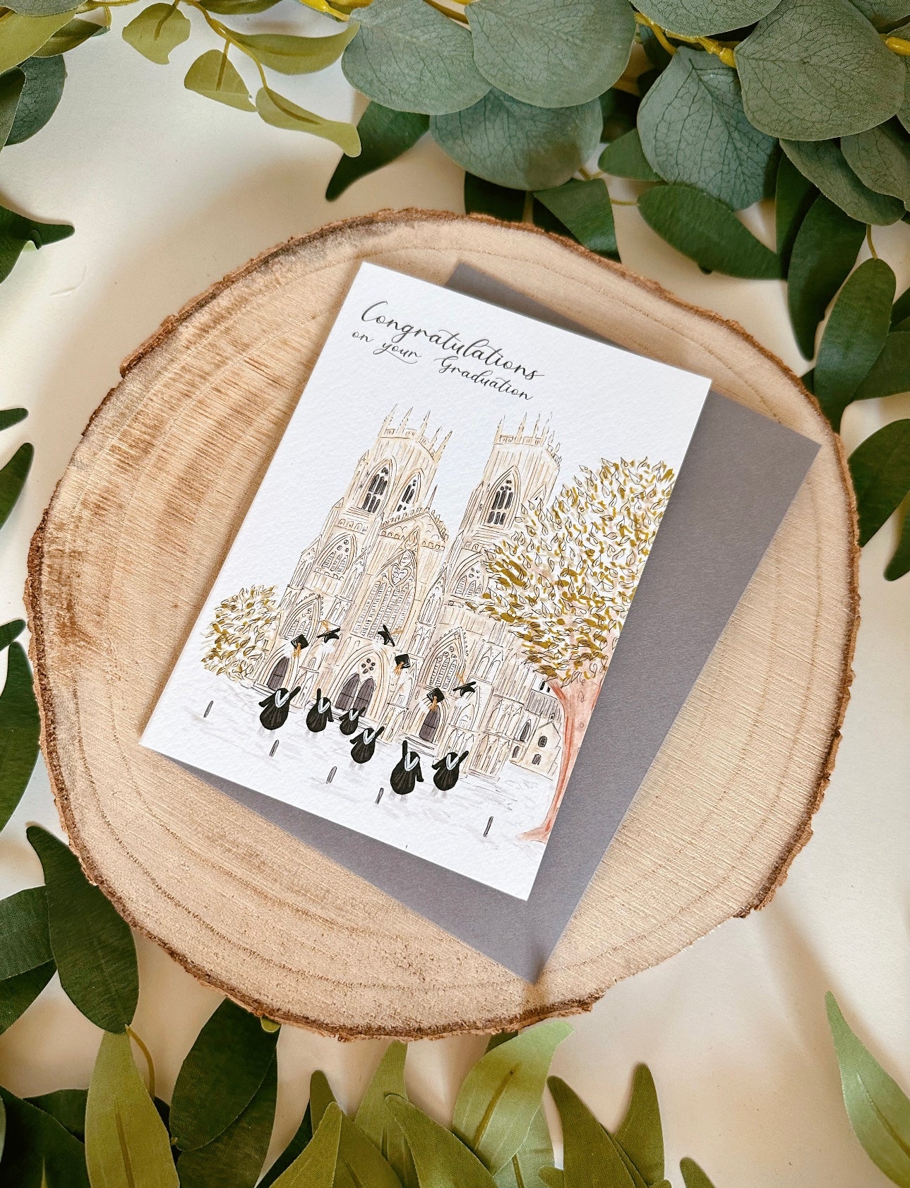 York Minster Graduation Card