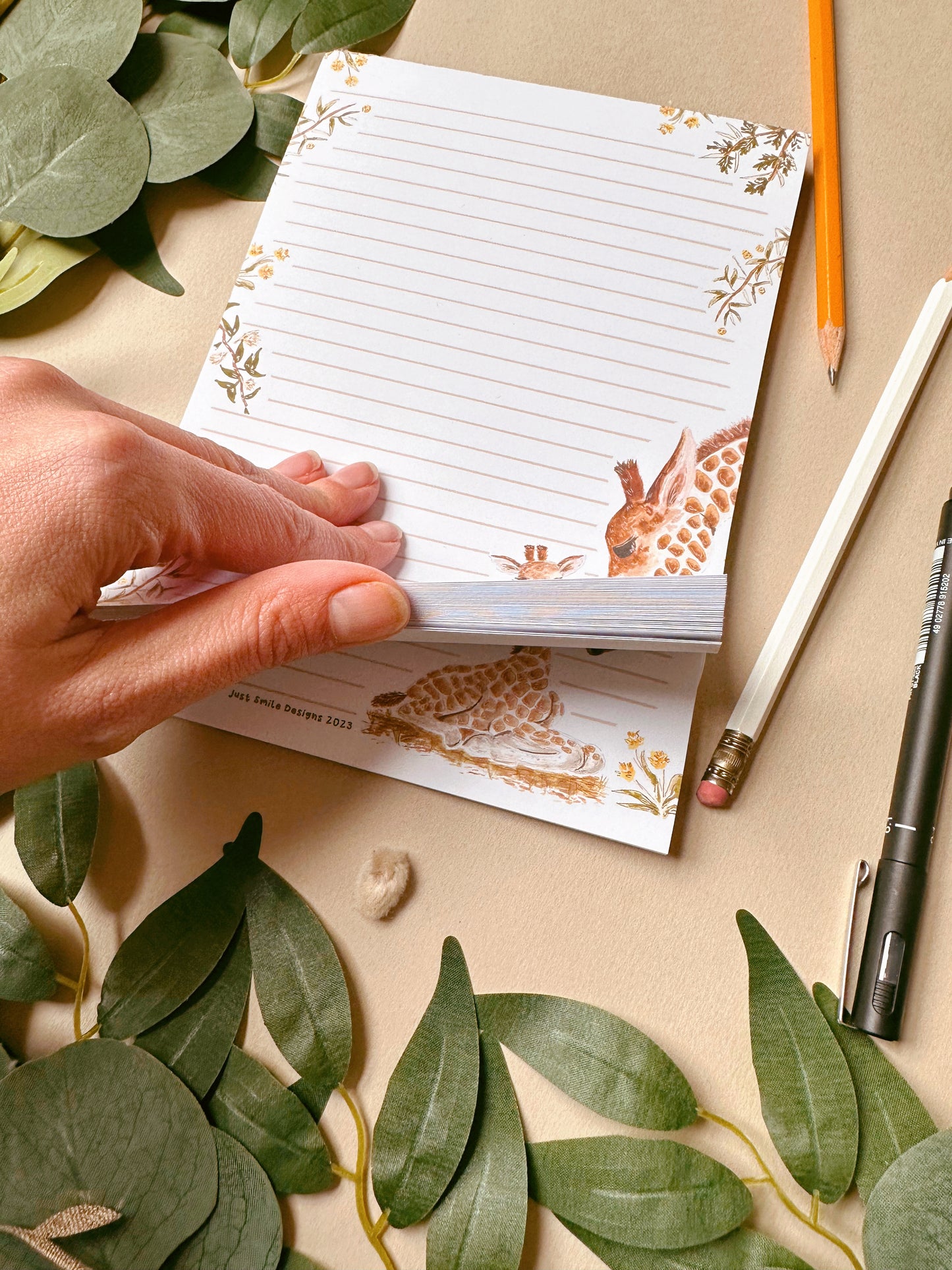 Giraffe A5 Notepad