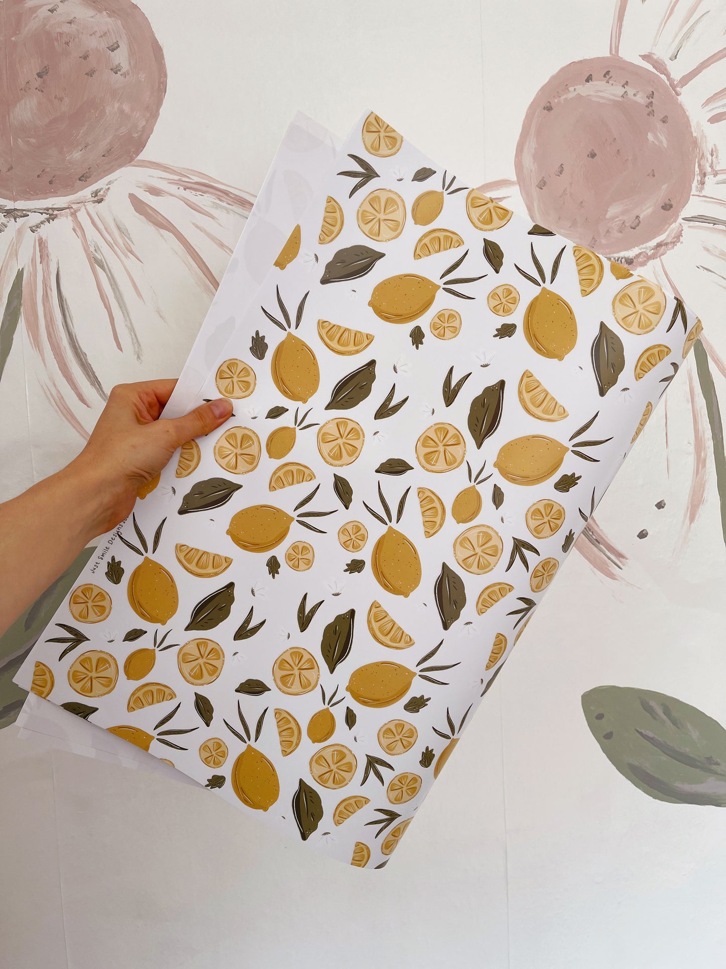 Lemon Wrapping Paper