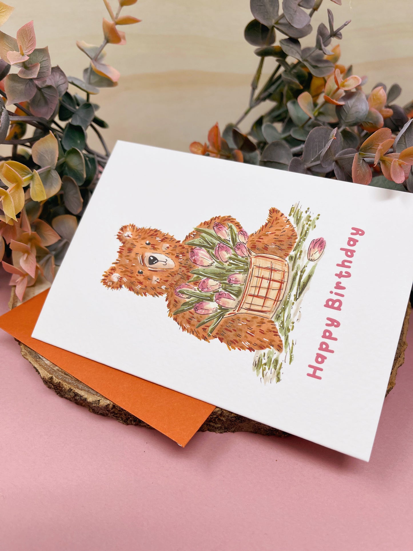 Bear Birthday Card