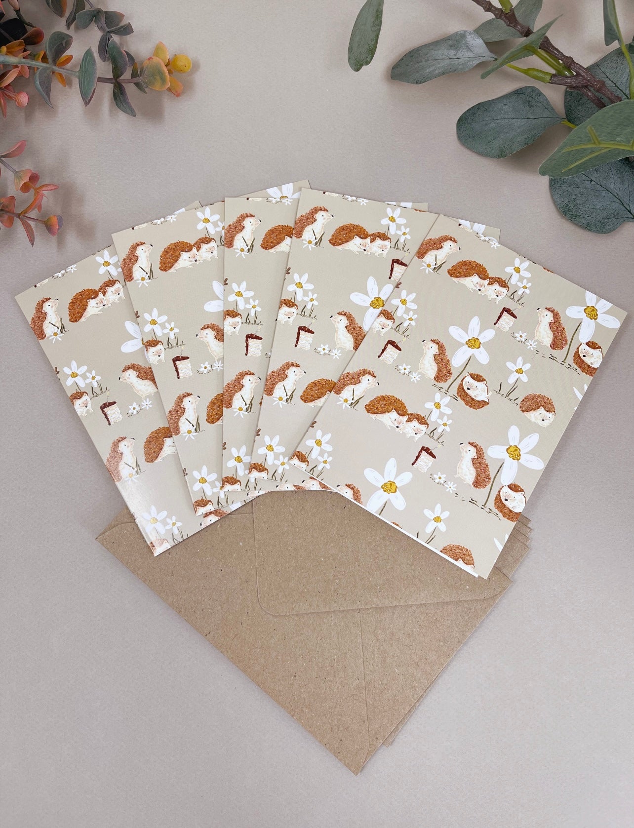 Hedgehog Note Cards