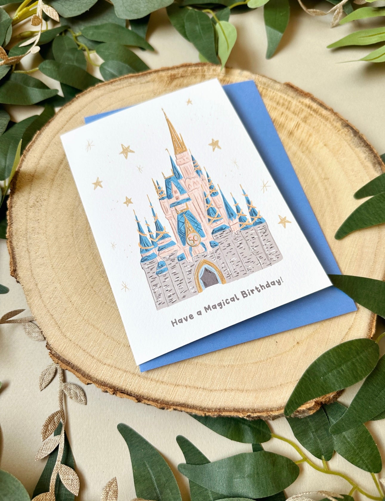 Castle Birthday Card