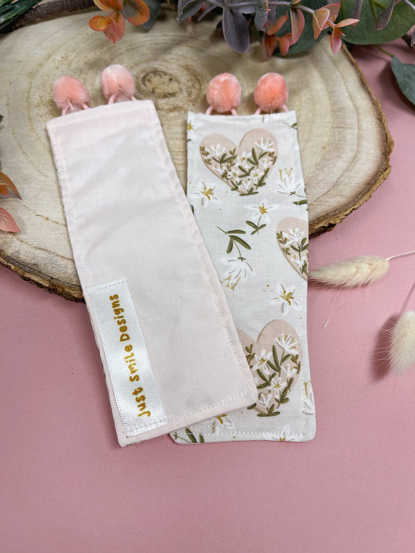 Floral Heart Bookmark