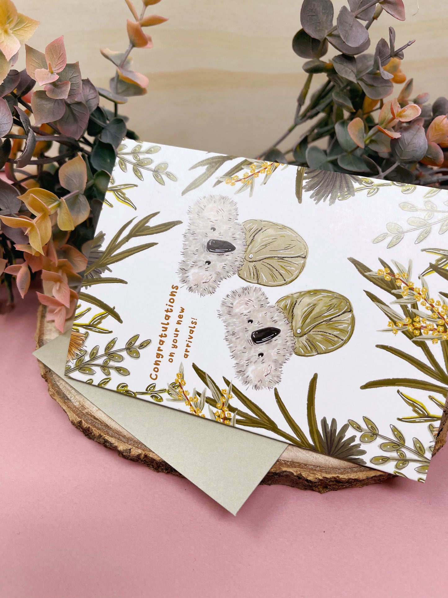 Koala Twins Card