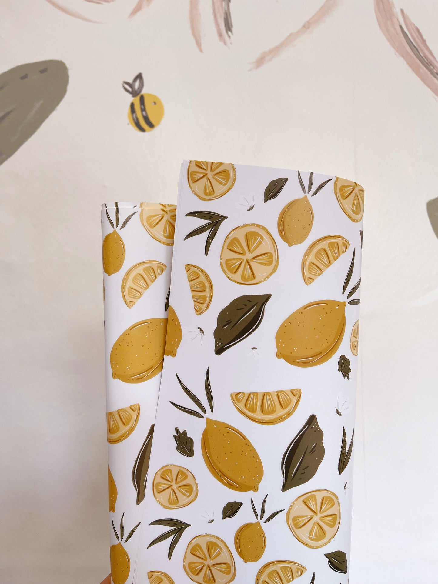 Lemon Wrapping Paper