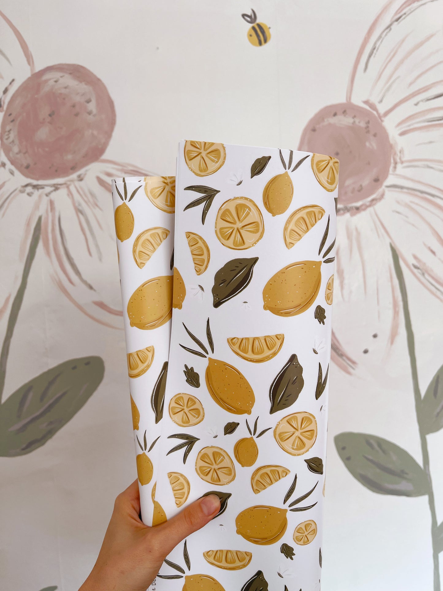 Lemon Wrapping Paper