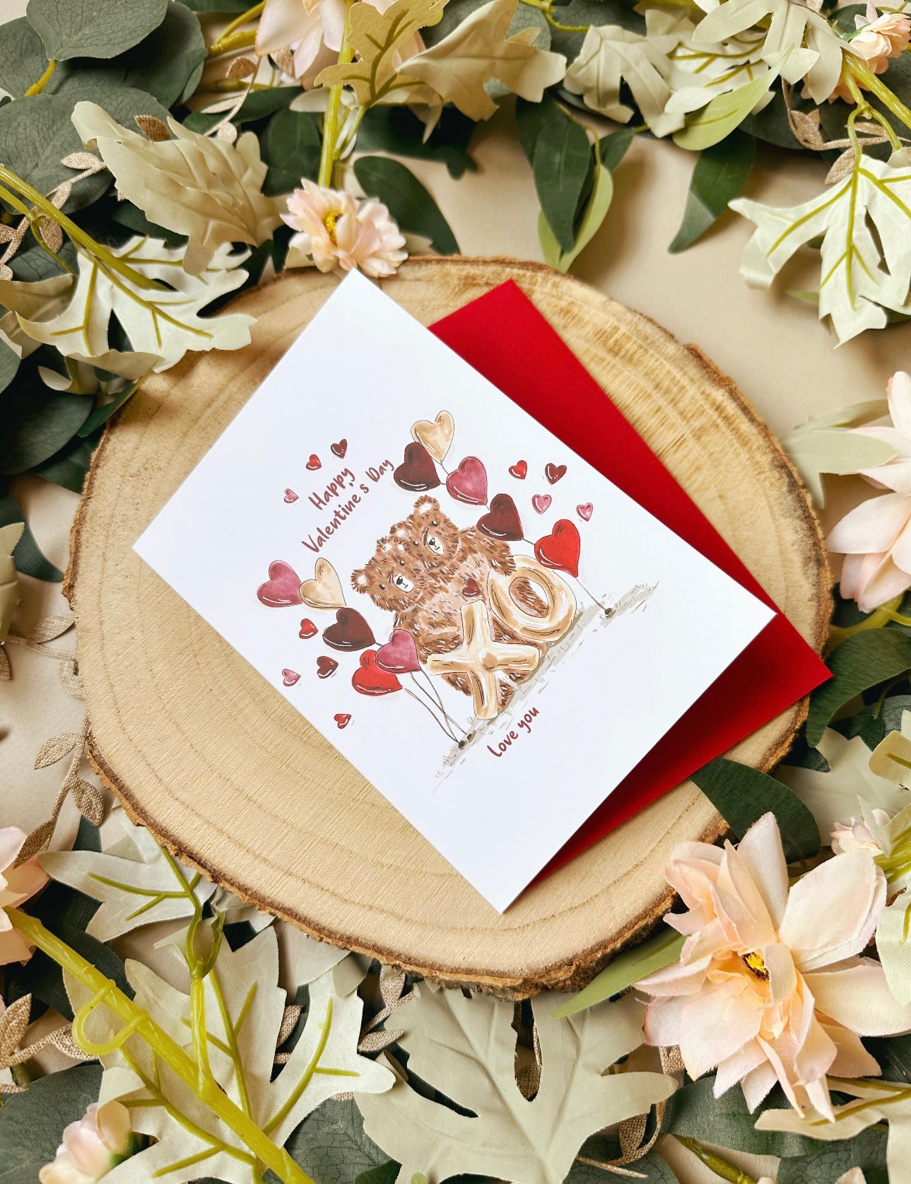 Bear Valentines Card