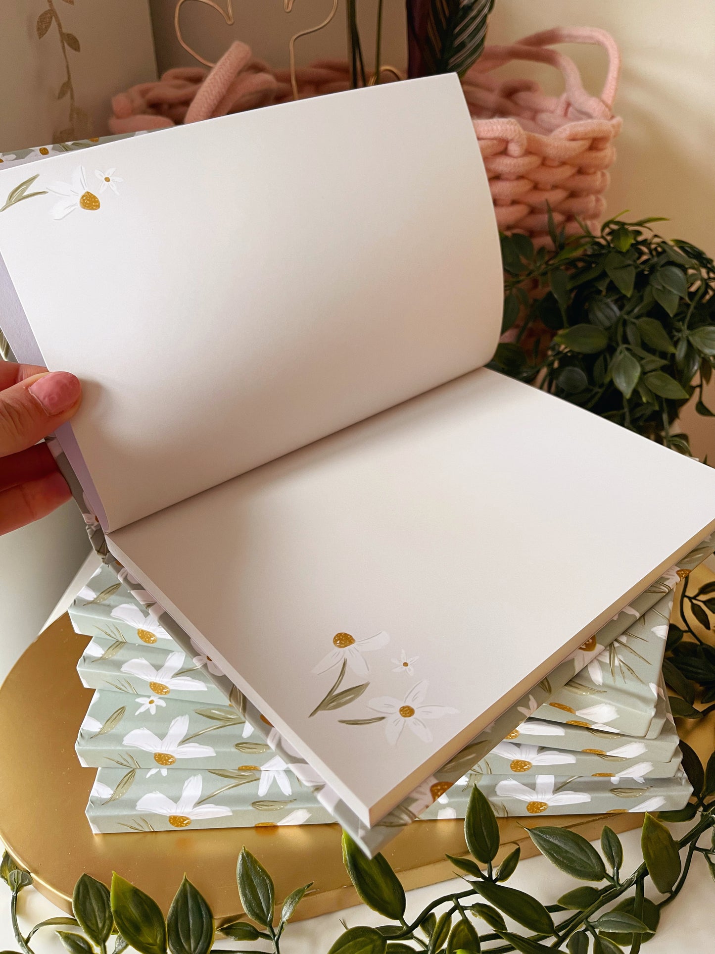 Daisy Floral Hardback Notebook