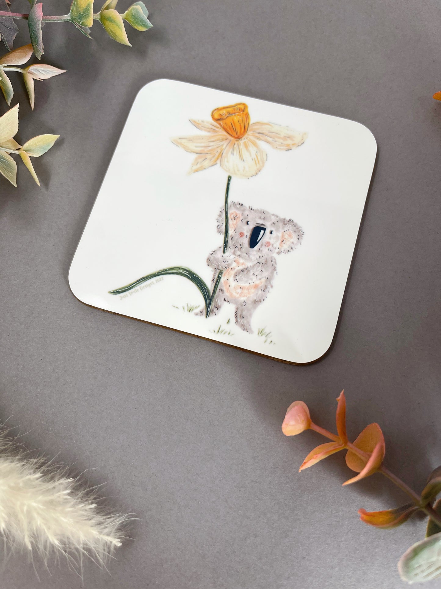 Koala Daffodil Coaster