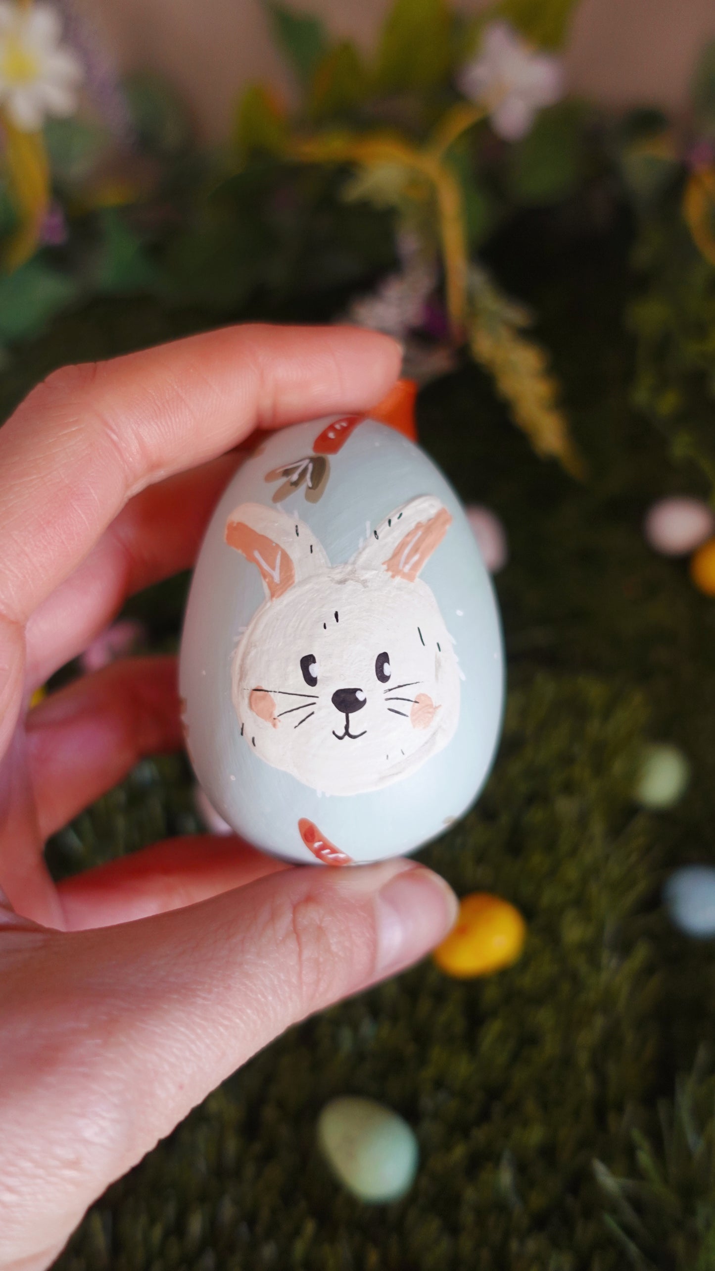 Rabbit Egg - sky blue