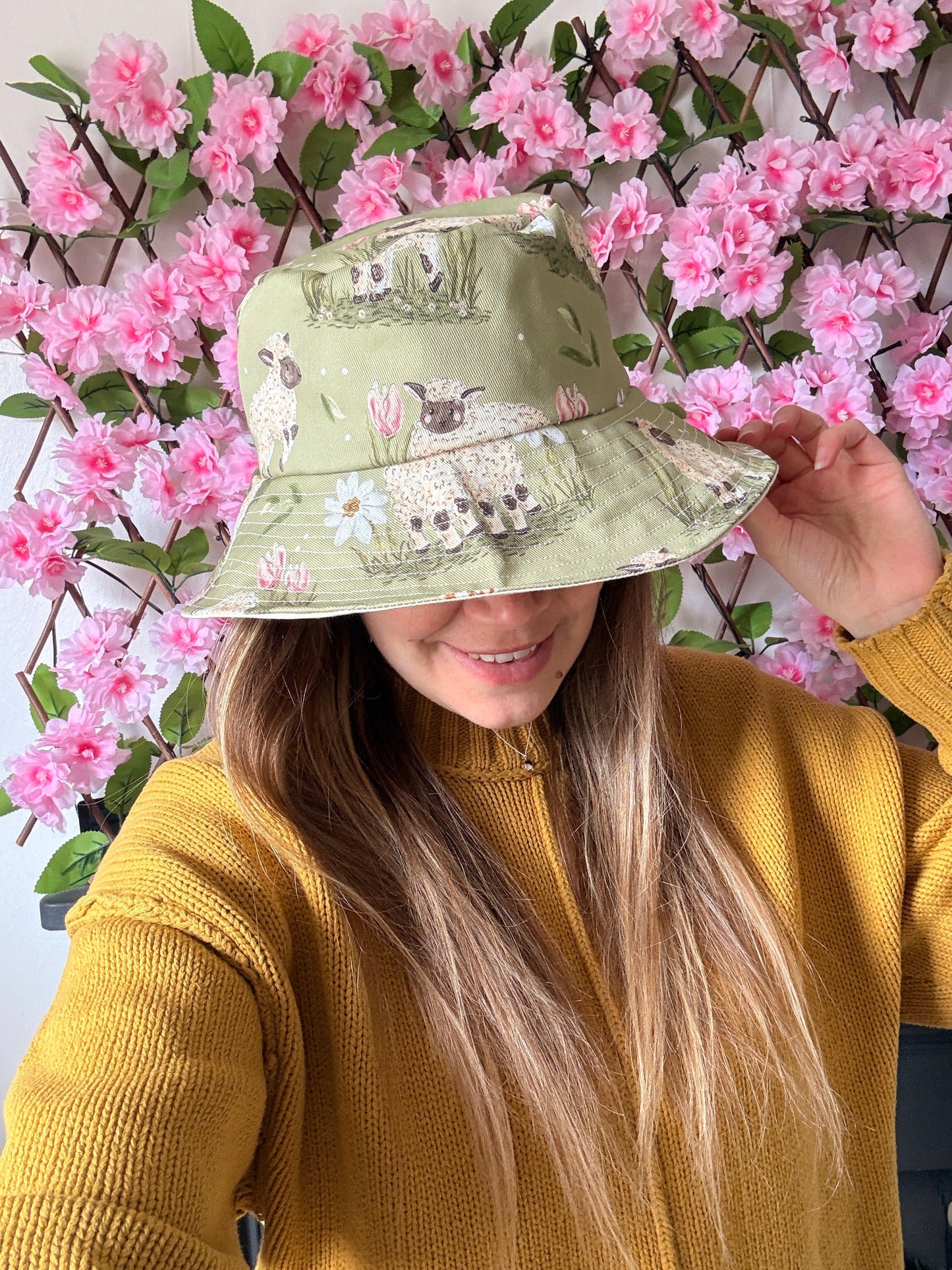 Lamb Bucket Hat - Adult & Child Sizing